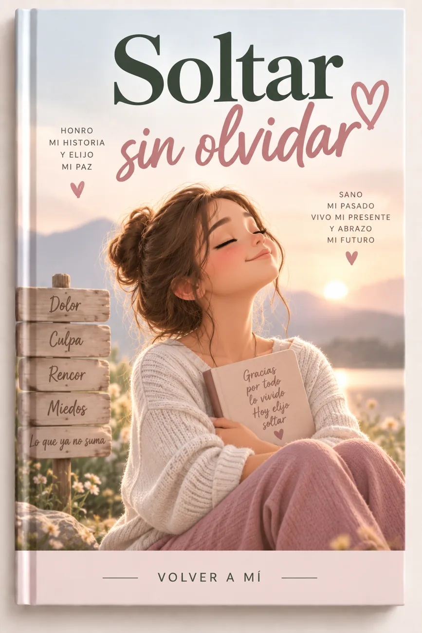 Portada del cuaderno Soltar sin olvidar